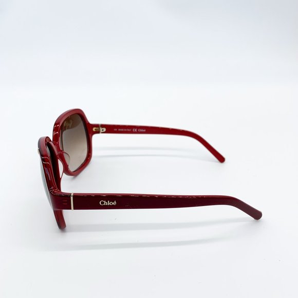 CHLOE CE 619S Sunglasses Ombre Square Lens 58mm - Picture 4 of 10